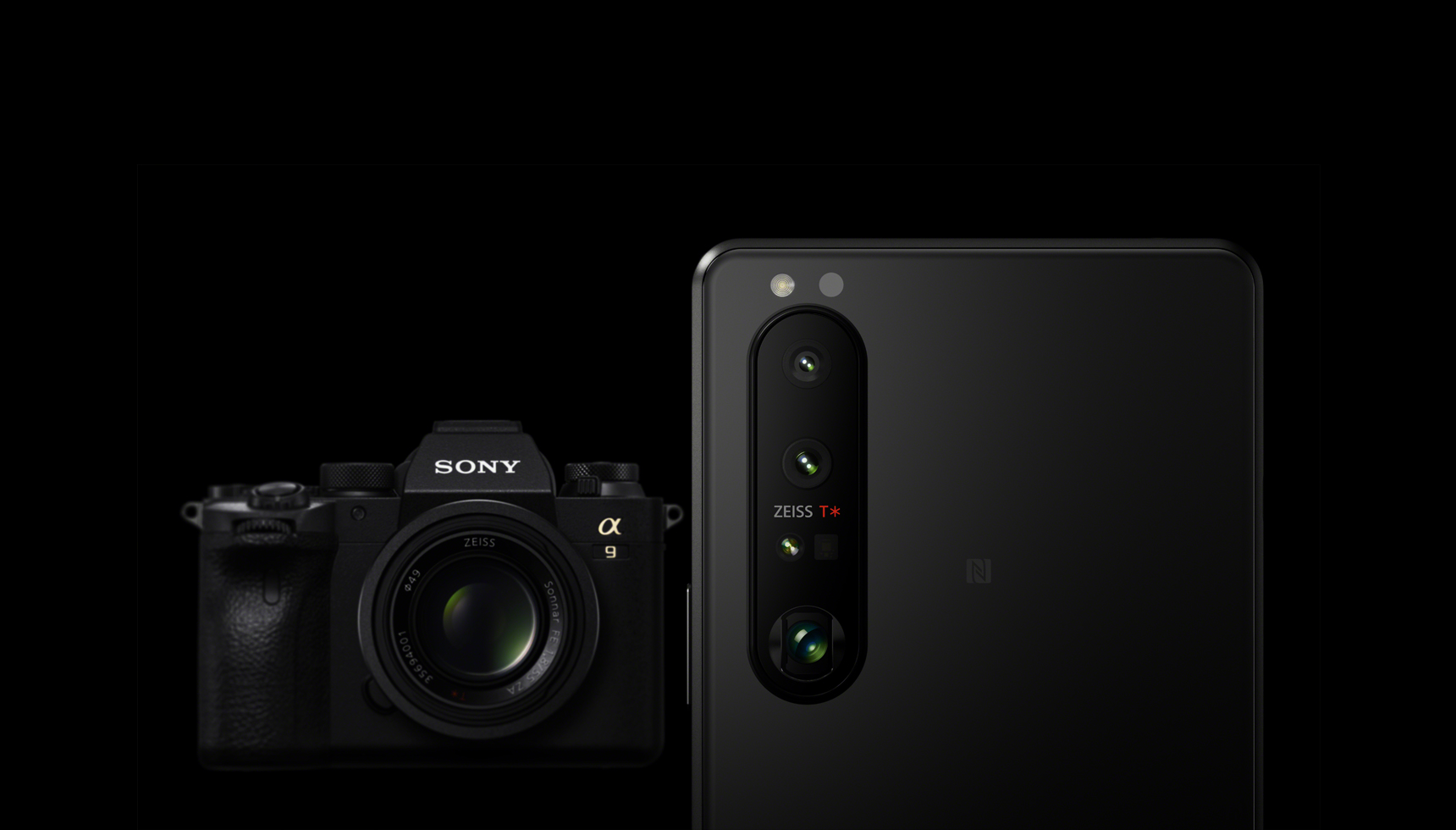 Xperia 1 III 微单™手机和Alpha 9 系列微单™相机