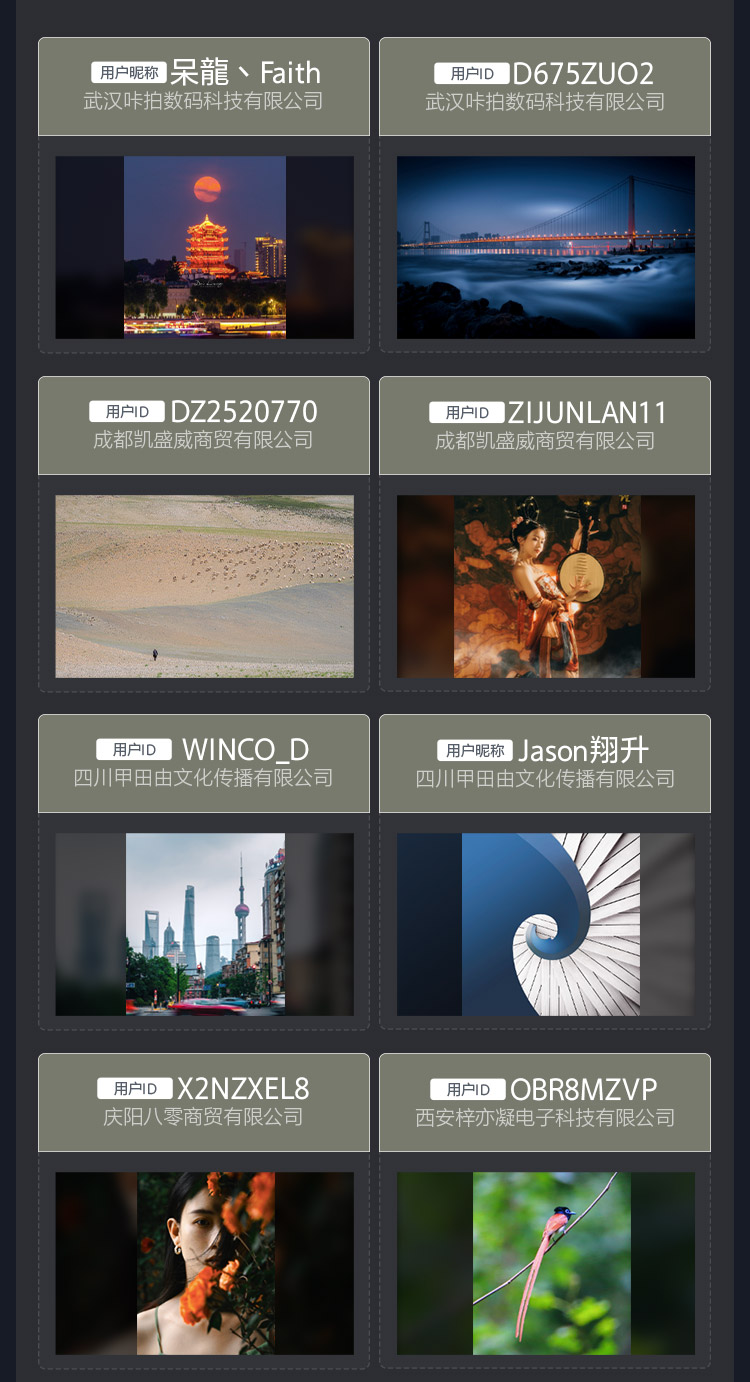 索尼经销商会员摄影比赛 入围奖