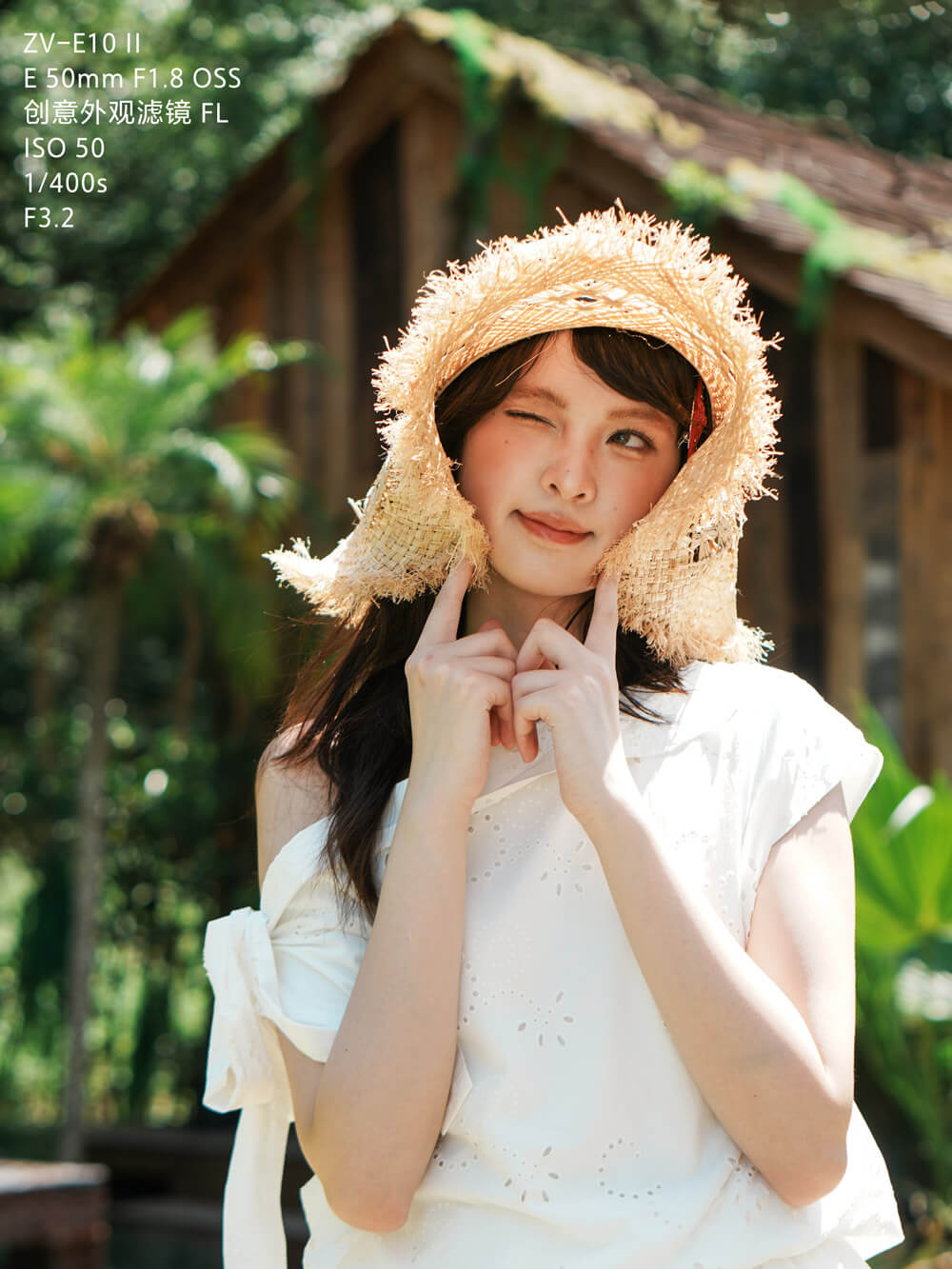 摄影师﻿﻿@叶里isle﻿﻿用ZV-E10M2拍摄的夏日街拍