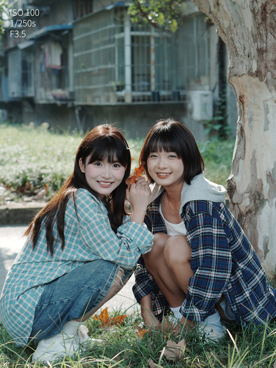 SEL50F18清新感人像