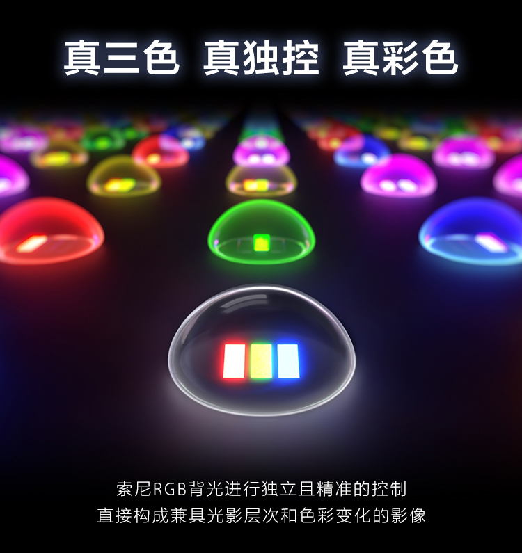 索尼 RGB LED 电视新品春季发布会