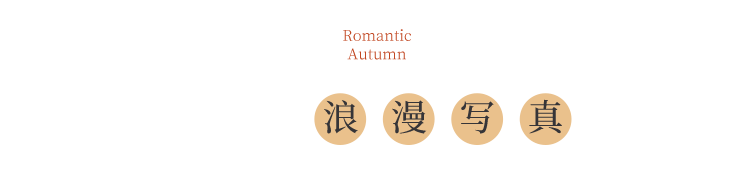 用一张气质美拍赴初冬之约