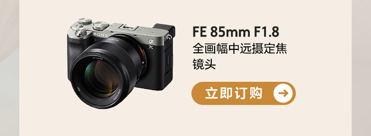 FE 85mm F1.8 全画幅中远摄定焦镜头 订购按钮