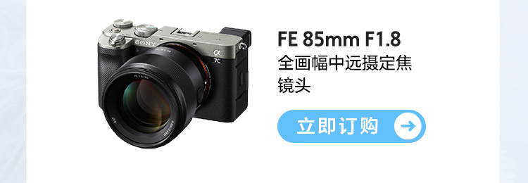 FE 85mm F1.8 全画幅中远摄定焦镜头 订购按钮