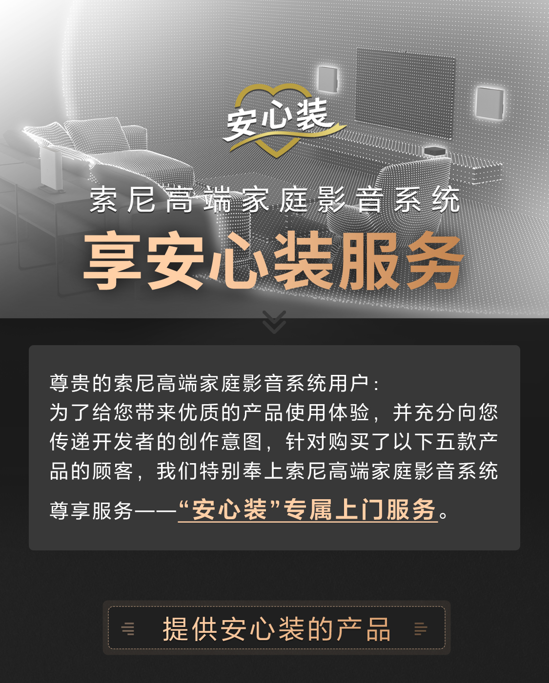 索尼安心装