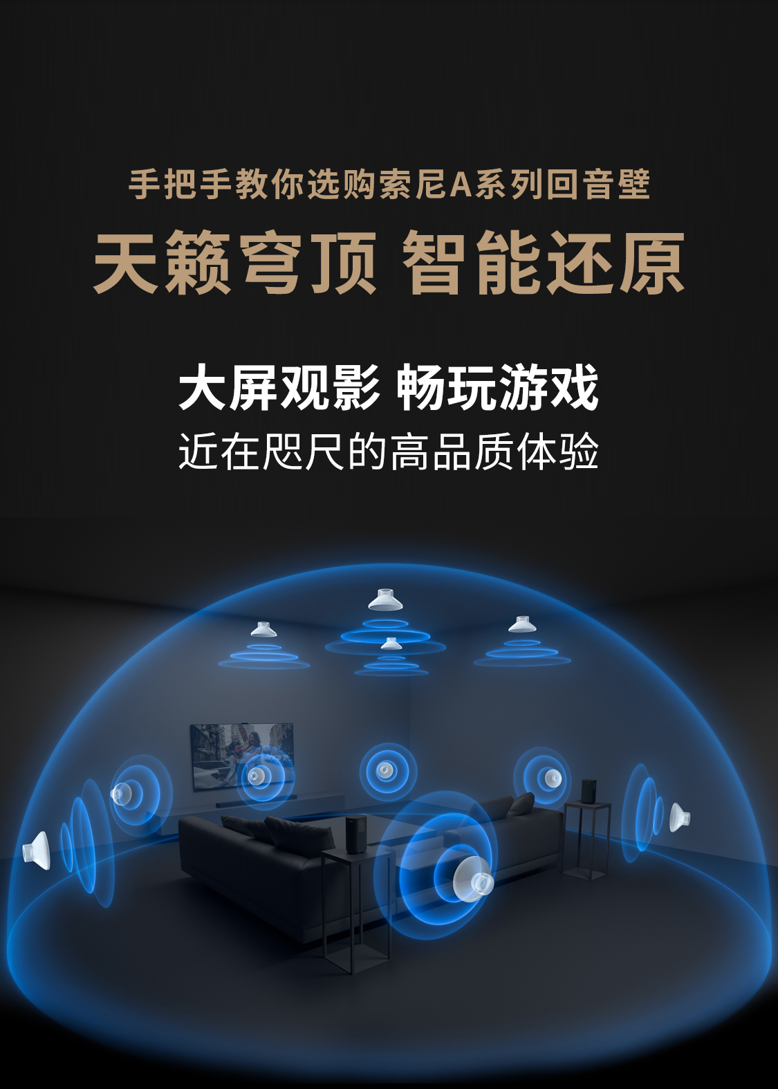 手把手教你选购索尼A系列回音壁