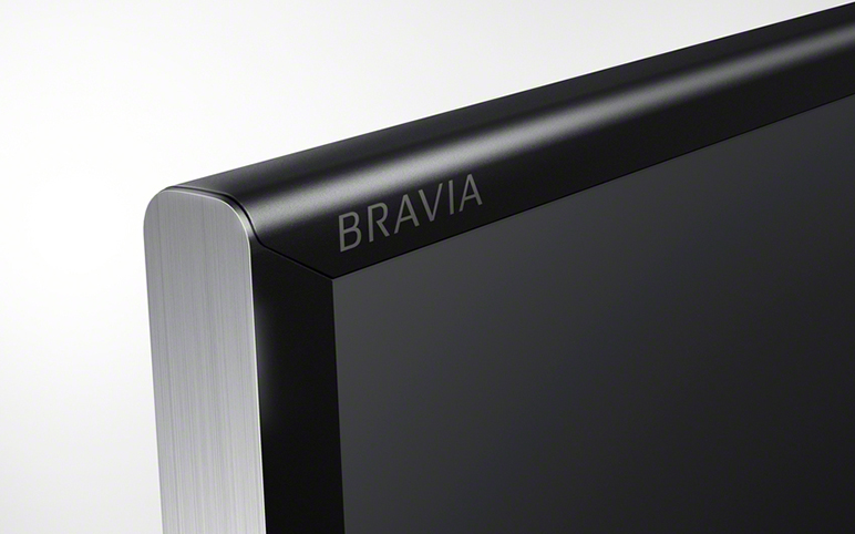 Closeup image of 4K TV BRAVIA X850C